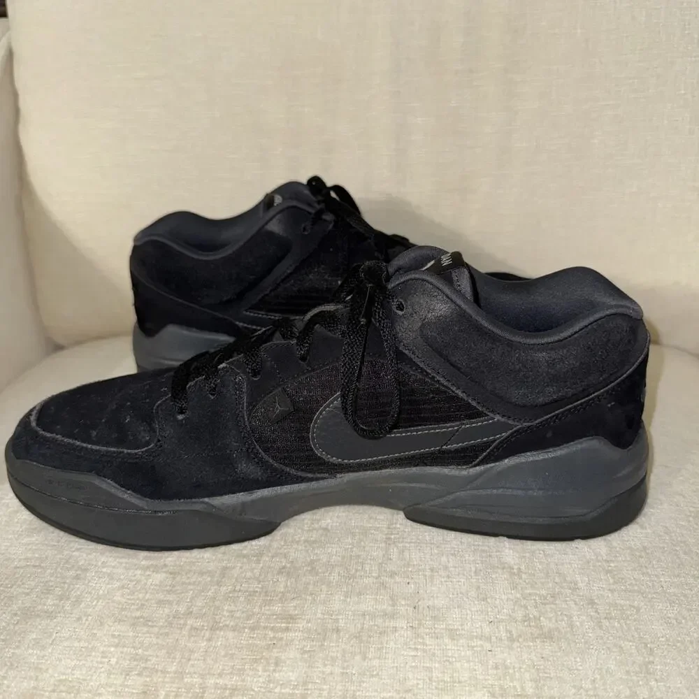 Nike Air Jordan Stadium 90 Shoes Mens Size 13 Black Anthracite DX4397-001